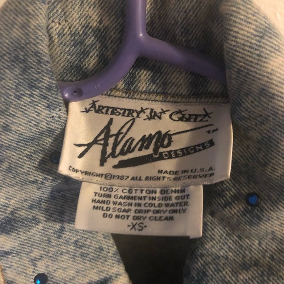 Authentic Tony Alamo Barbie Denim Jacket: Size Extra Small - Picture 3 of 6